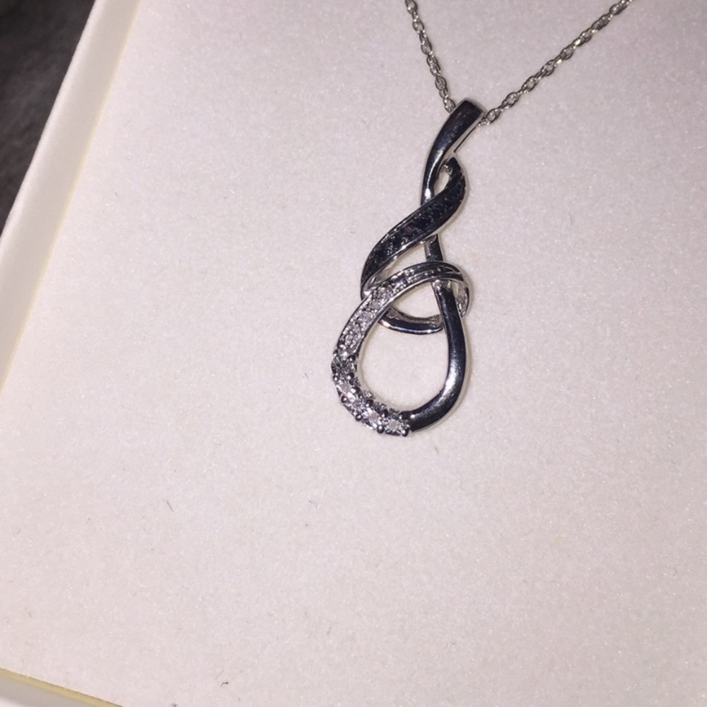 Black and White Diamond Necklace Kay Jewelers